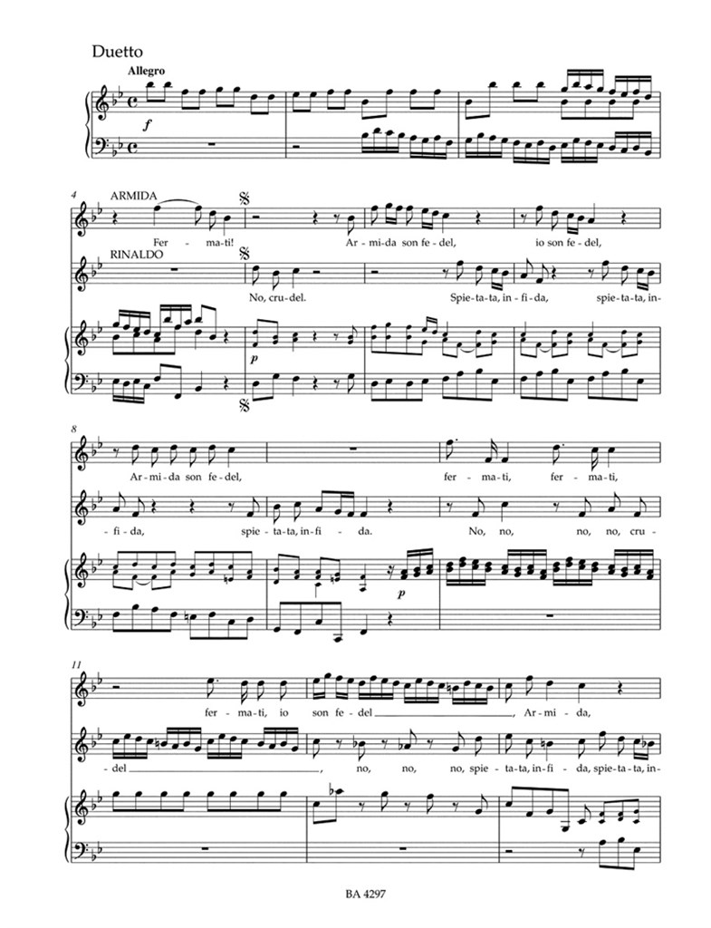 Duetten Terzetten & Ensemblesatz